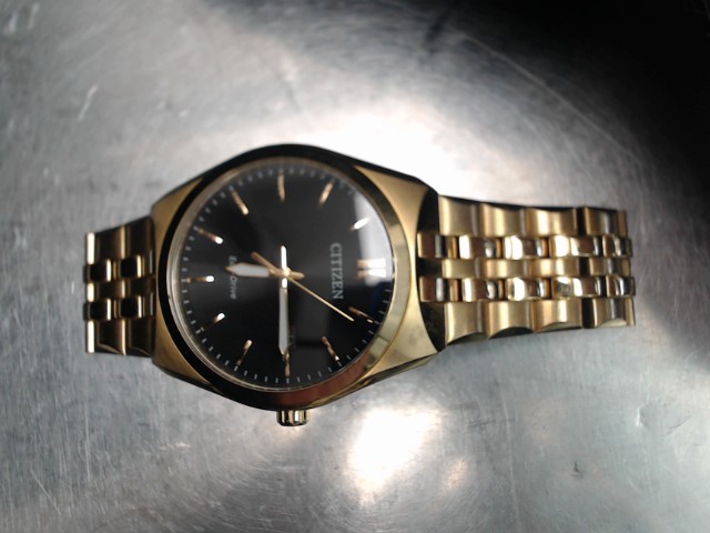 Montre gold tone eco-drive citizen