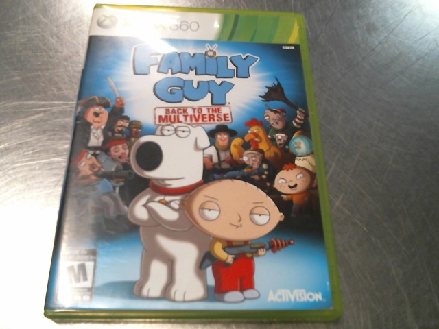 Family guy back to multiverse