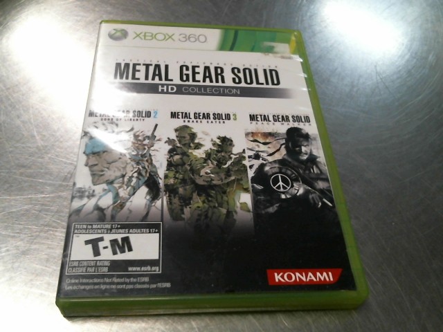 Metal gear solid hd collection