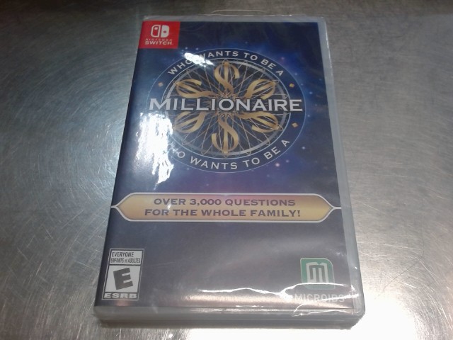 Who wants to be a millionaire
