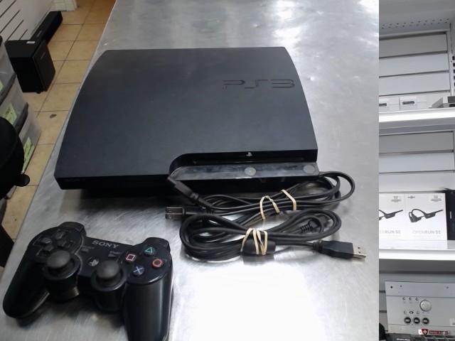 Ps3 slim + man + fil