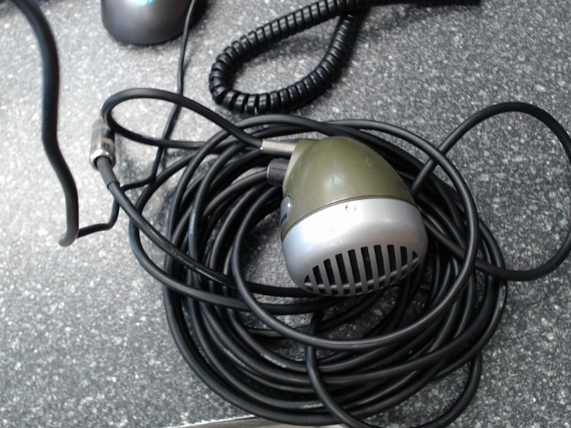 Green bullet harmonica microphone