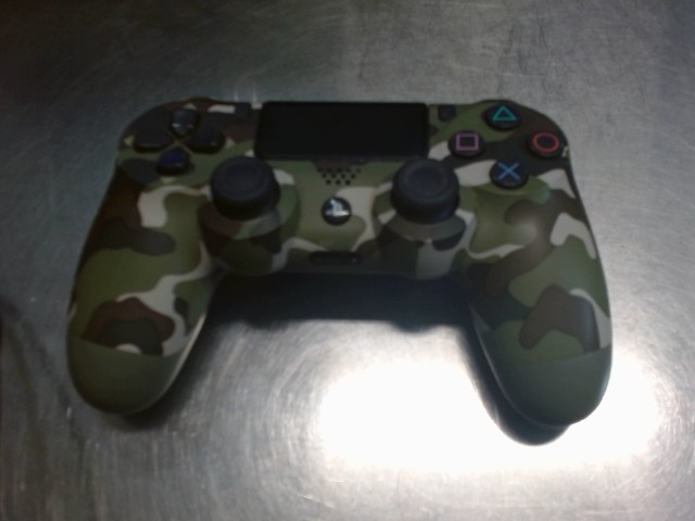 Manette ps4 camo vert