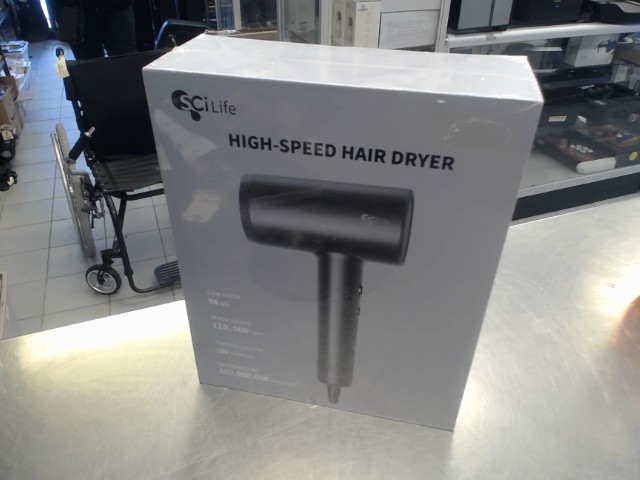 High speed hair dryer