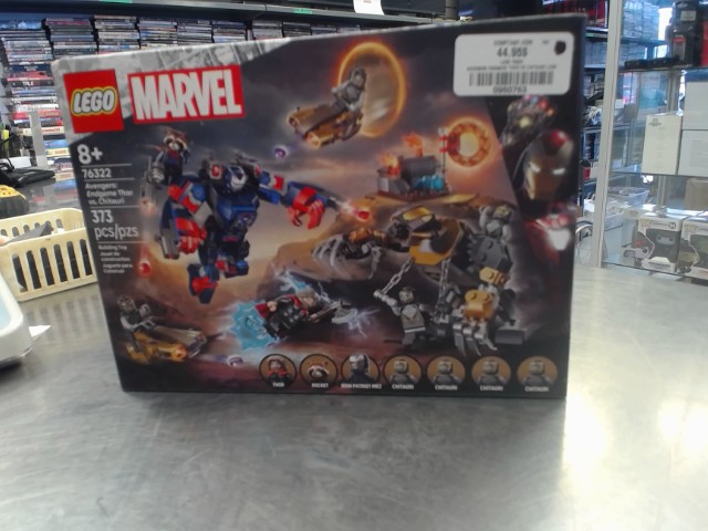 Avengers endgame thor vs chitauri lego