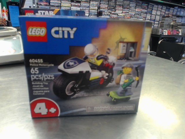 Lego police motorcycle