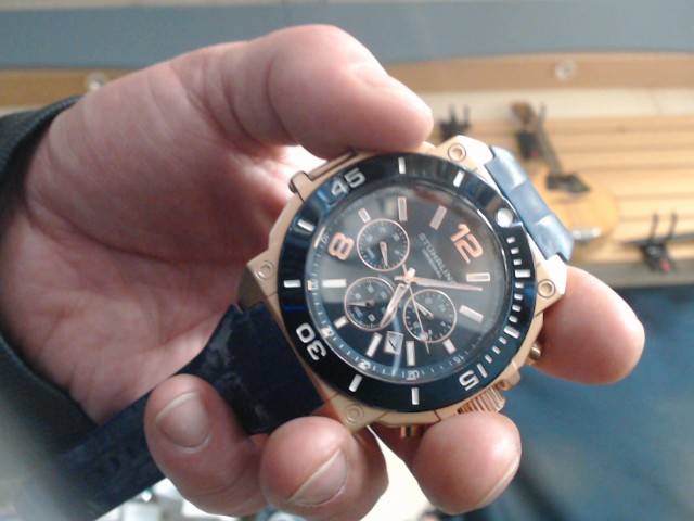 Montre stuhrling blue 4054