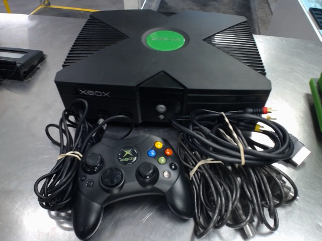 Xbox original avec man+fils