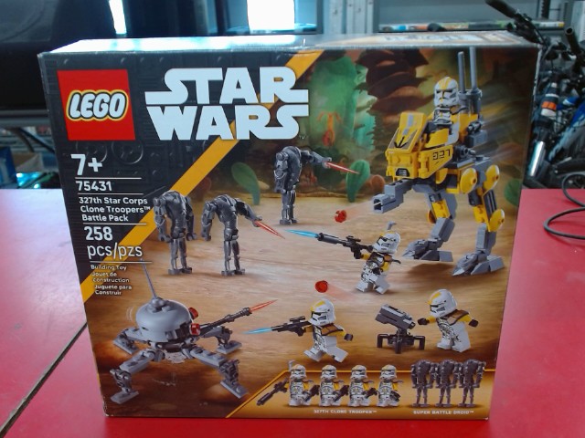 327th star corps clone troopers 258 pcs