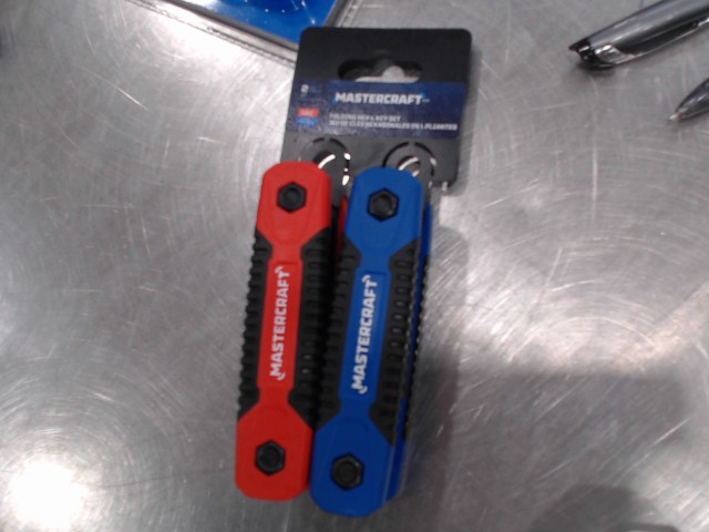 Jeu de cl�s hexagonales en l pliantes