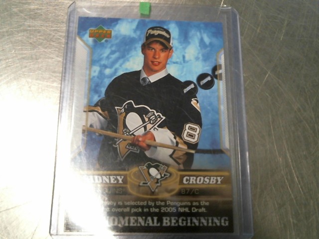 Phenomenal beginning sidney crosby rooki