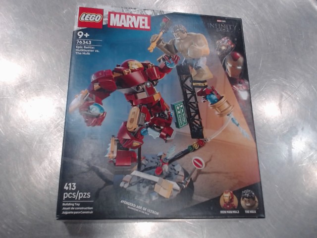 Lego marvel hulk buster vs the hulk