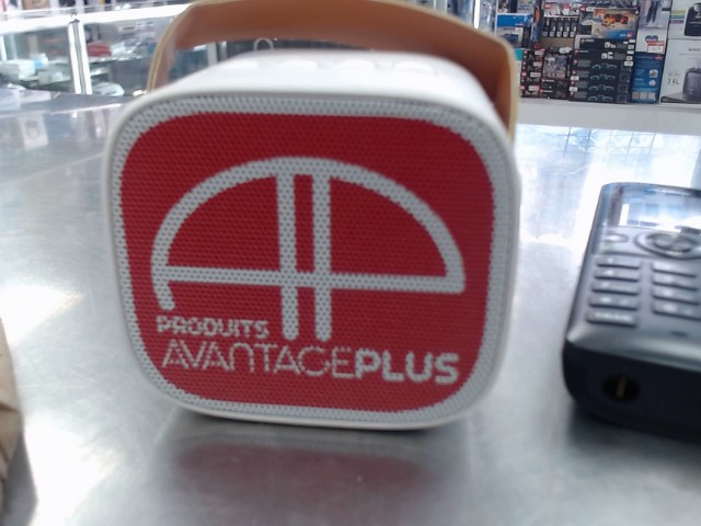 Bluetooth speaker blanc et rouge