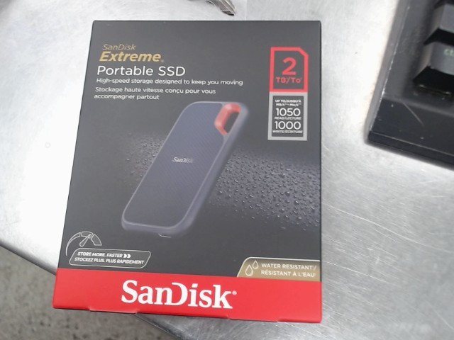 Sandisk extreme portable ssd 2tb