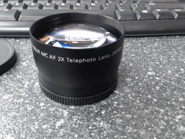 58mm 2x telephoto lens