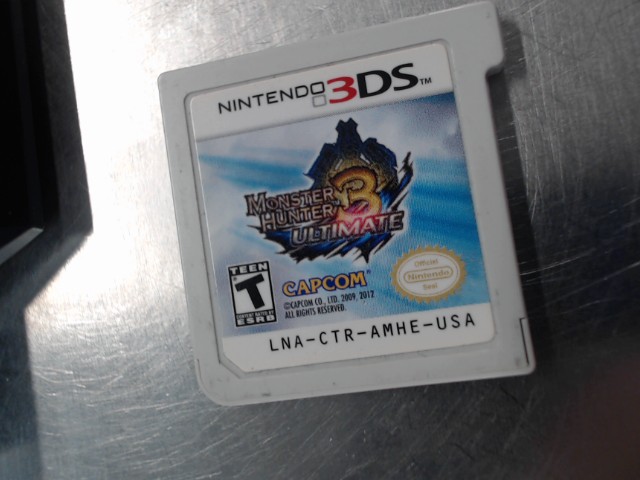 Monter hunter 3 ultimate