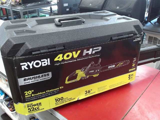 Scie a chaine kit complet 40v neuf/new