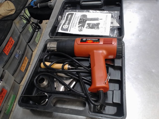 Heatgun filaire king can