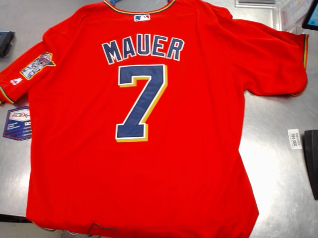 Jersey minnesota twins joe mauer 7
