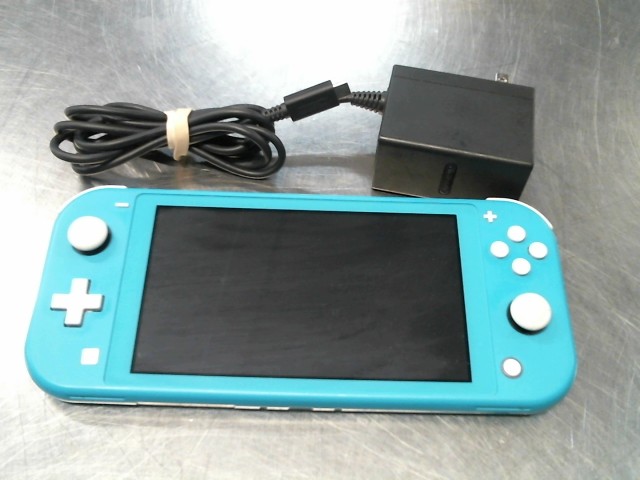 Switch lite turquoise + charger