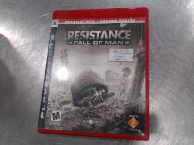 Resistance fall of man