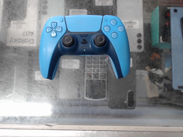 Mannette de ps5 bleu