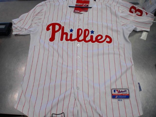 Phillies lee 33 authentic jersey