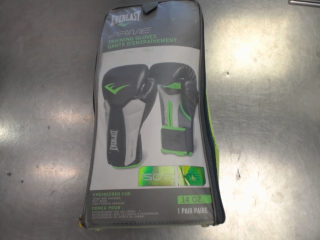 Gant de box noir et vert