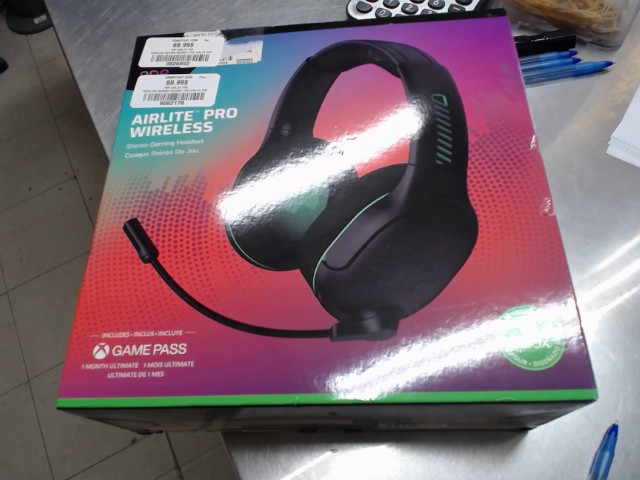 Wireless gaming headset pdp airlite pro