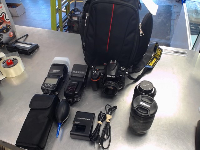 Kit camera+3lens+acc dans sac