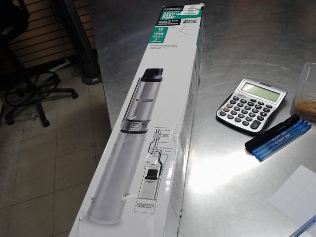 3/4 hp deep well pump