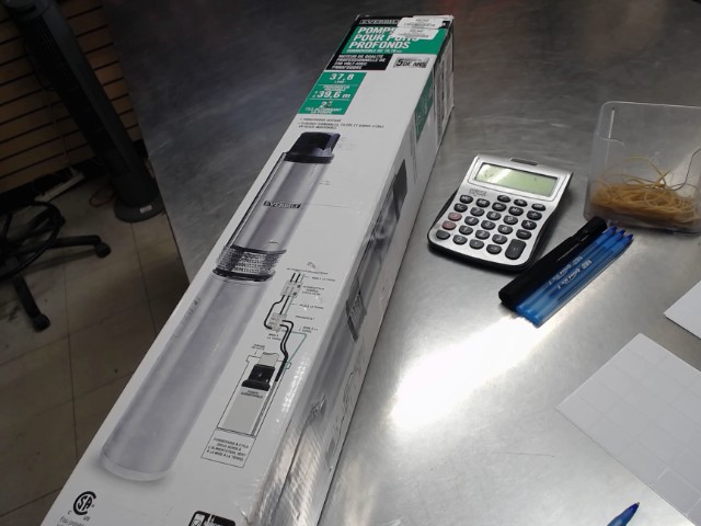 Deep well pump new in box