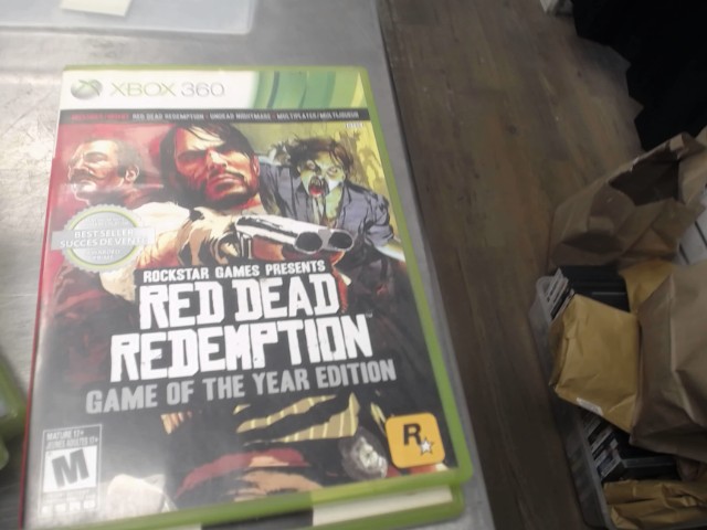 Red dead redemption game of the year