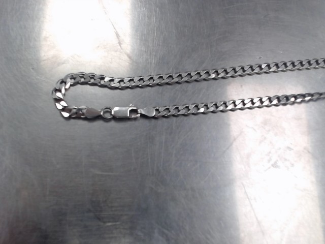 Chaine cuban argent