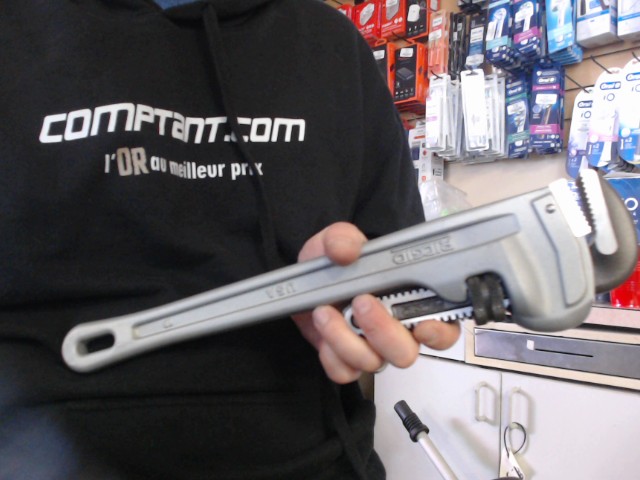 Pipe wrench alu 18in