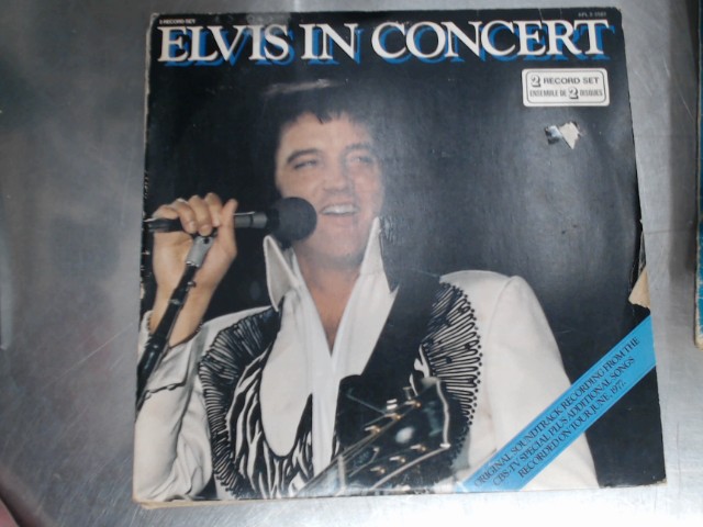 Evlvis in concert 2 record in set vinyl
