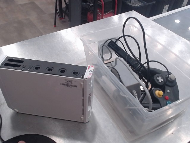 Console wii+fils+manette style gamecube