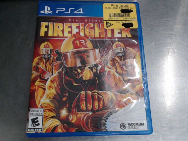 Real heroes: firefighter