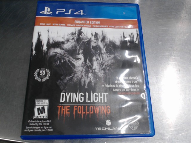 Dying light the following