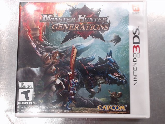 Monster hunter generations nintendo 3ds