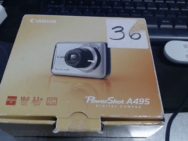 Canon powershot camera + box +acc