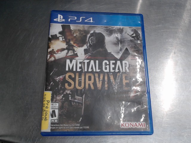 Metal gear survive