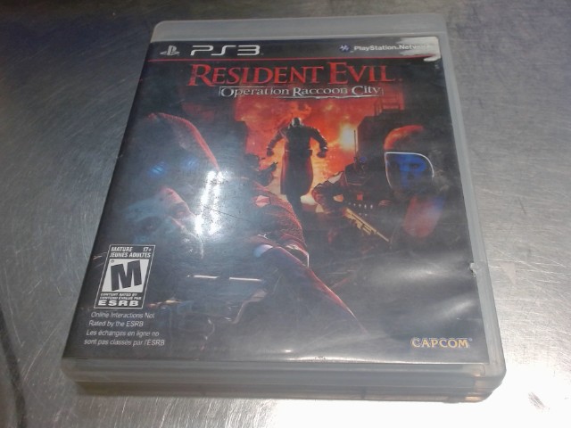 Resident evil operation raccoon city