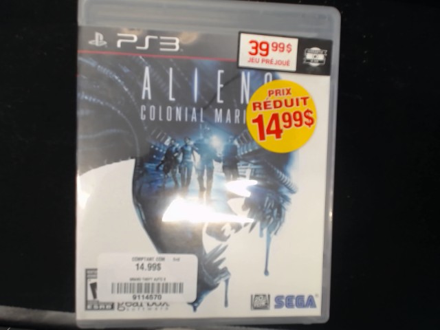 Aliens colonial marines