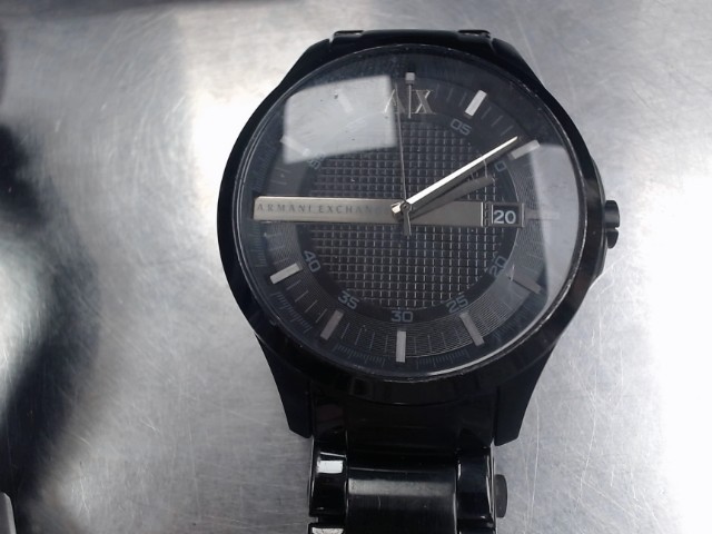 Montre all black armanie exchange