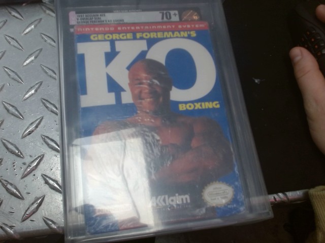 George foreman ko boxing vga 70+