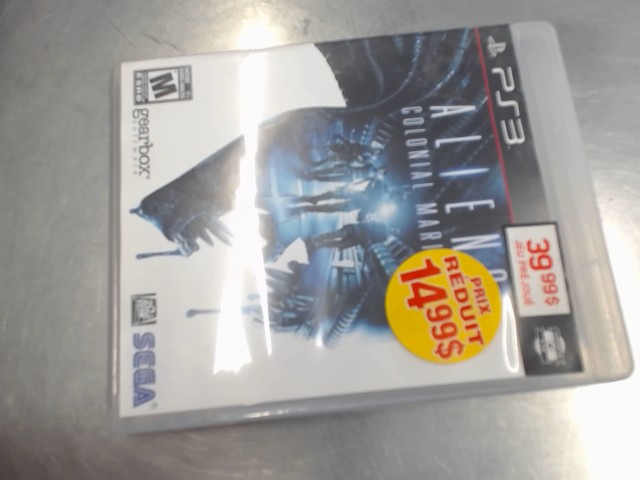 Aliens colonial marines ps3