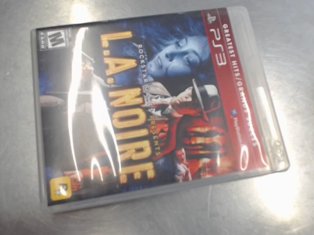 L.a noire ps3