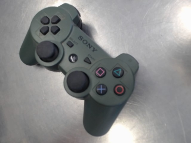 Manette ps3 verte