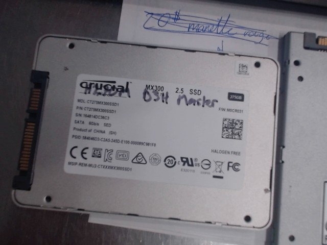 Disque dur 275gb
